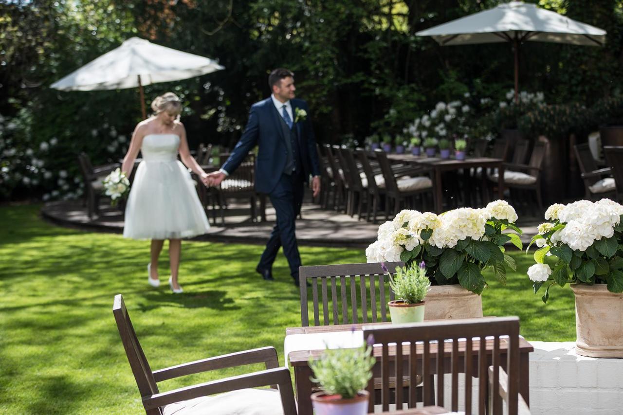 Privathotel Lindtner Hamburg Luaran gambar The hotel's garden